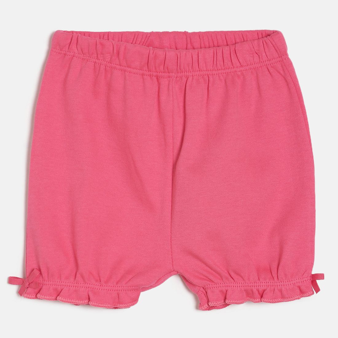 Baby Girls Pink & White Printed Cotton Shorts Pack of 3 Regular Fit Casual Baby Shorts