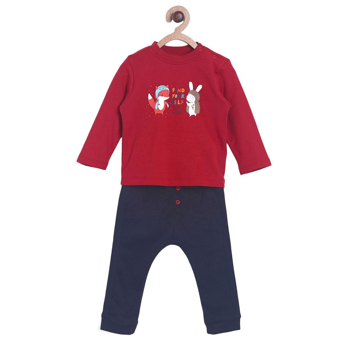 Multi T-Shirt & Knit Bottom