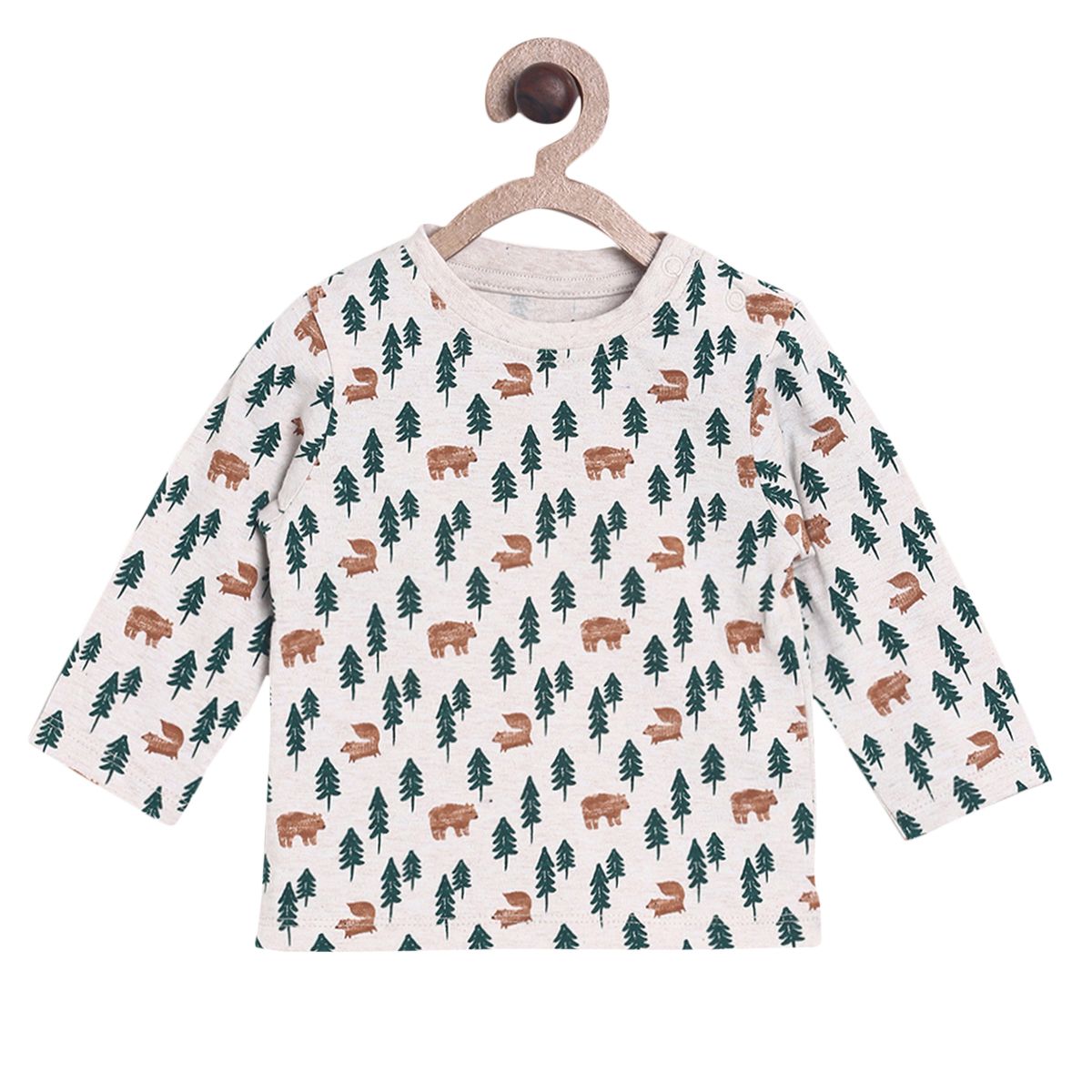 Multicolour T-Shirt & Knit Bottom