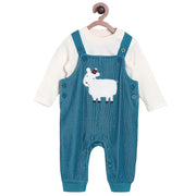 Blue Dungaree Set