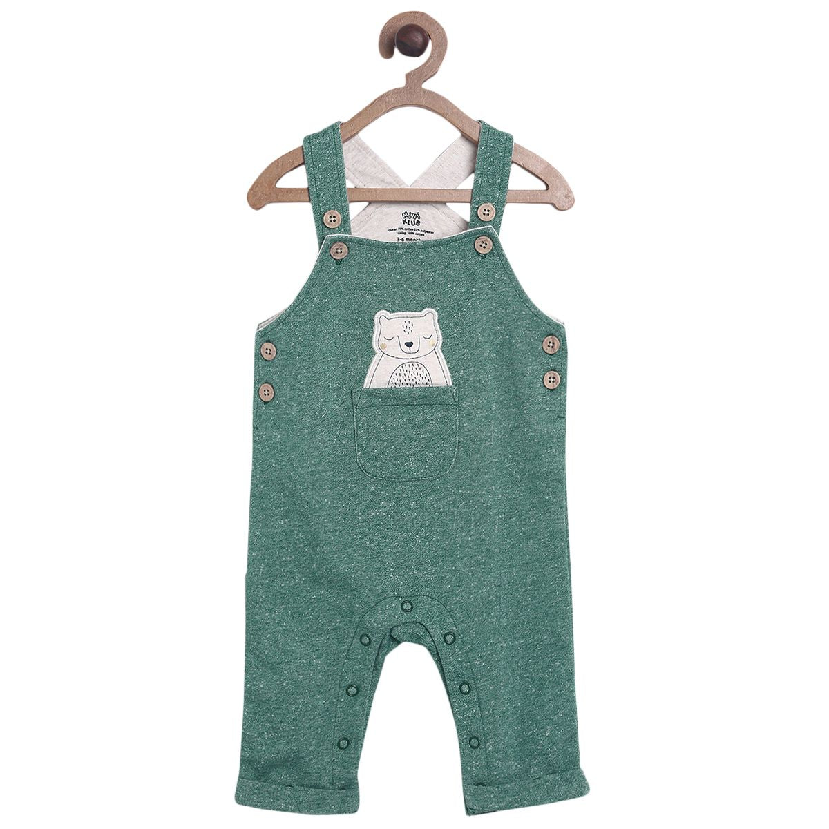 Multicolour Dungaree Set