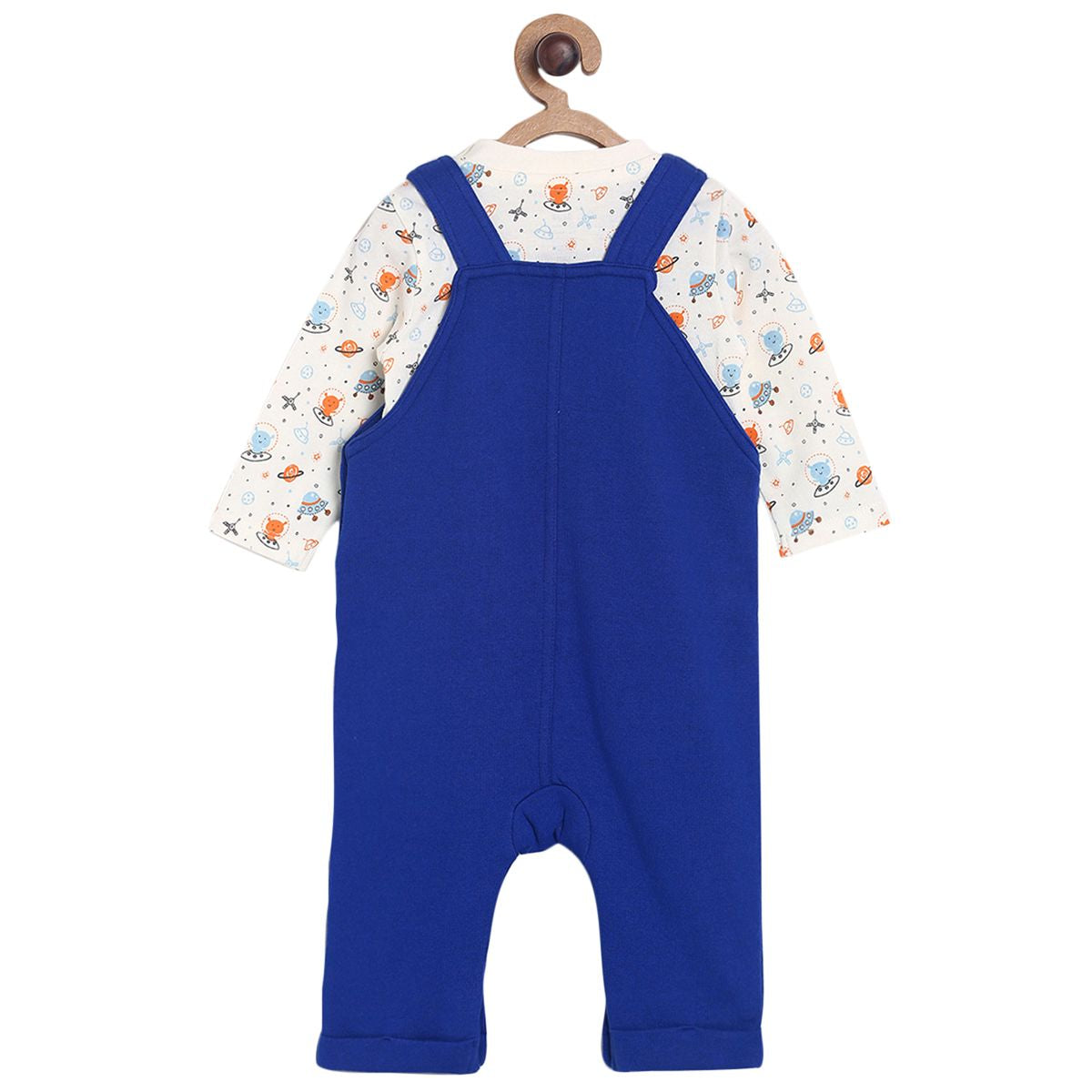 Blue Dungaree Set