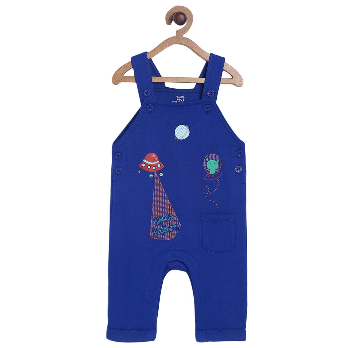 Blue Dungaree Set