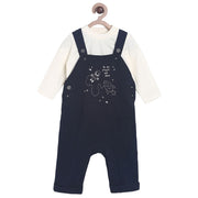 Navy Dungaree Set