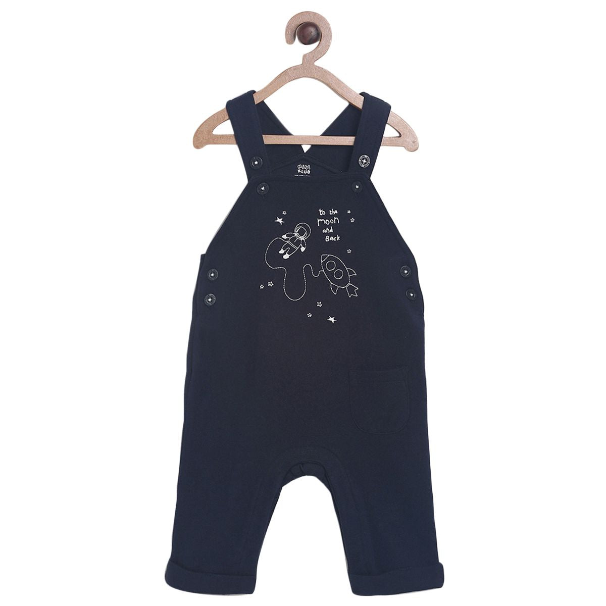 Navy Dungaree Set