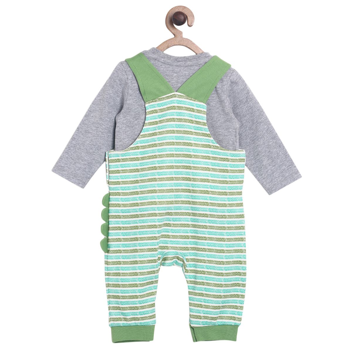 Multicolour Dungaree Set