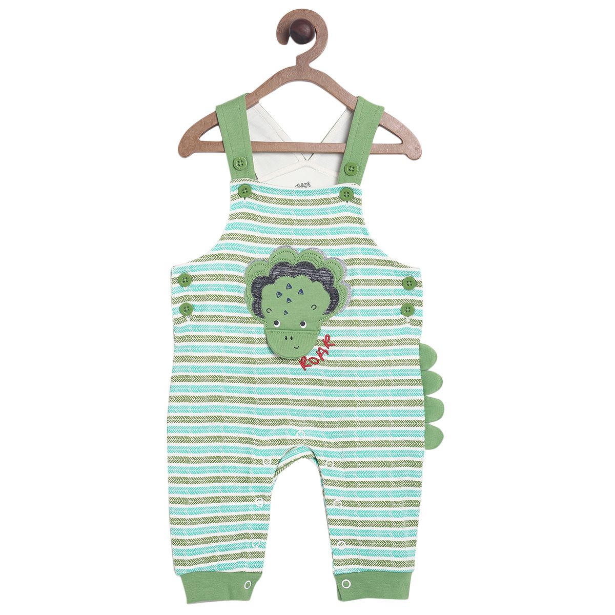 Multicolour Dungaree Set
