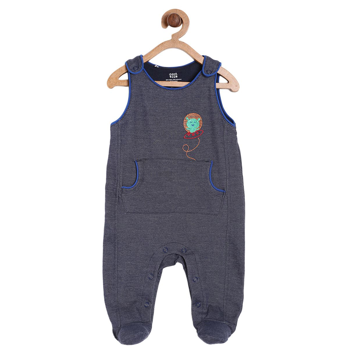 Blue Dungaree Set