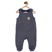 Blue Dungaree Set