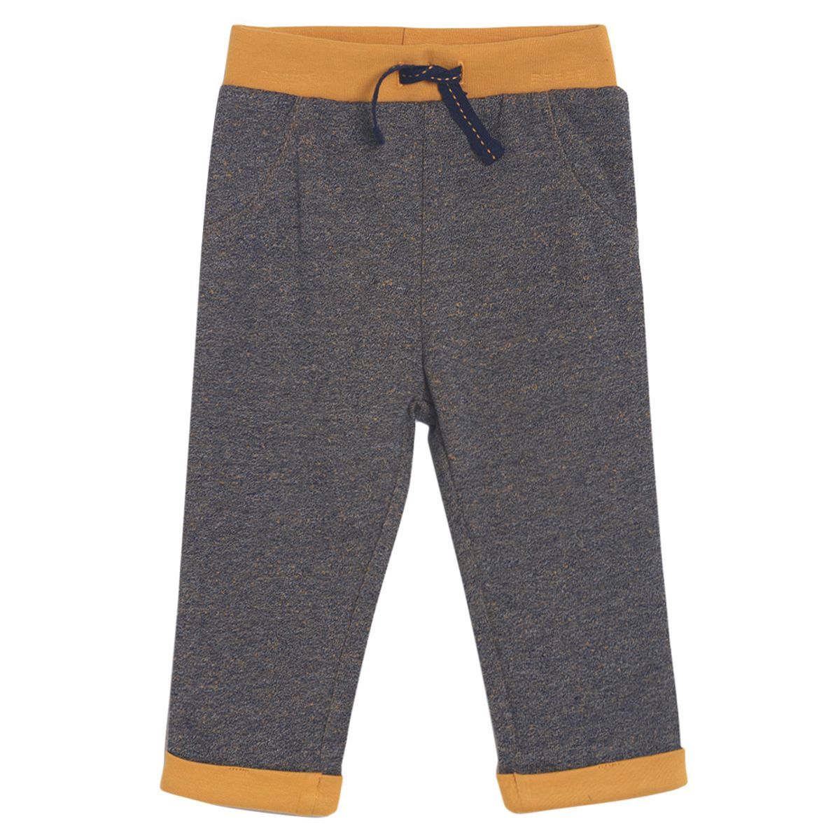 Pack of 1 knit bottom - yellow for 0-3 Months