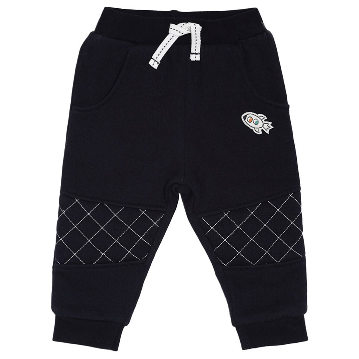 Navy Knit Bottom