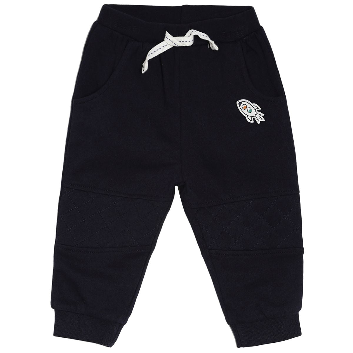 Navy Knit Bottom