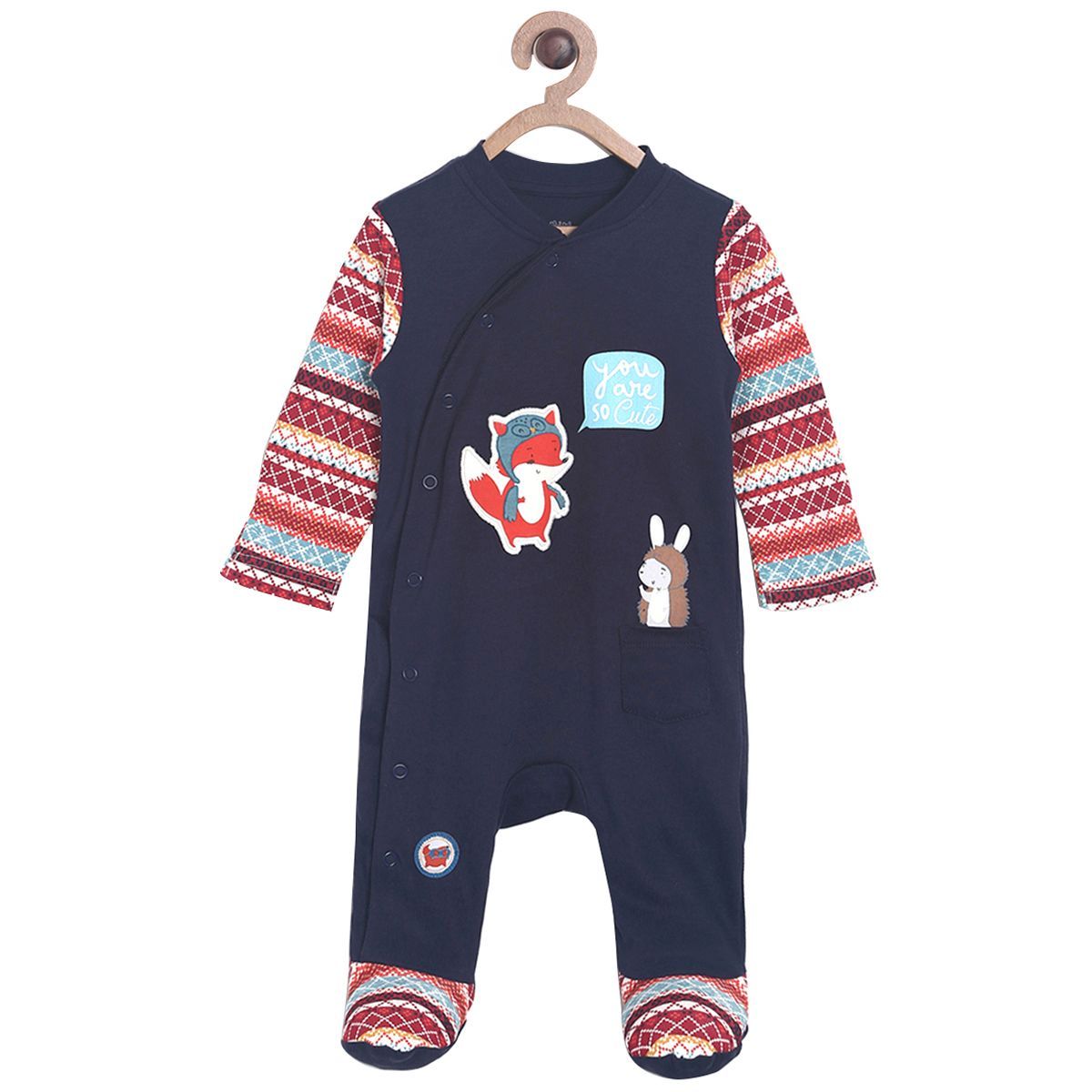 Navy Blue Sleep Suit