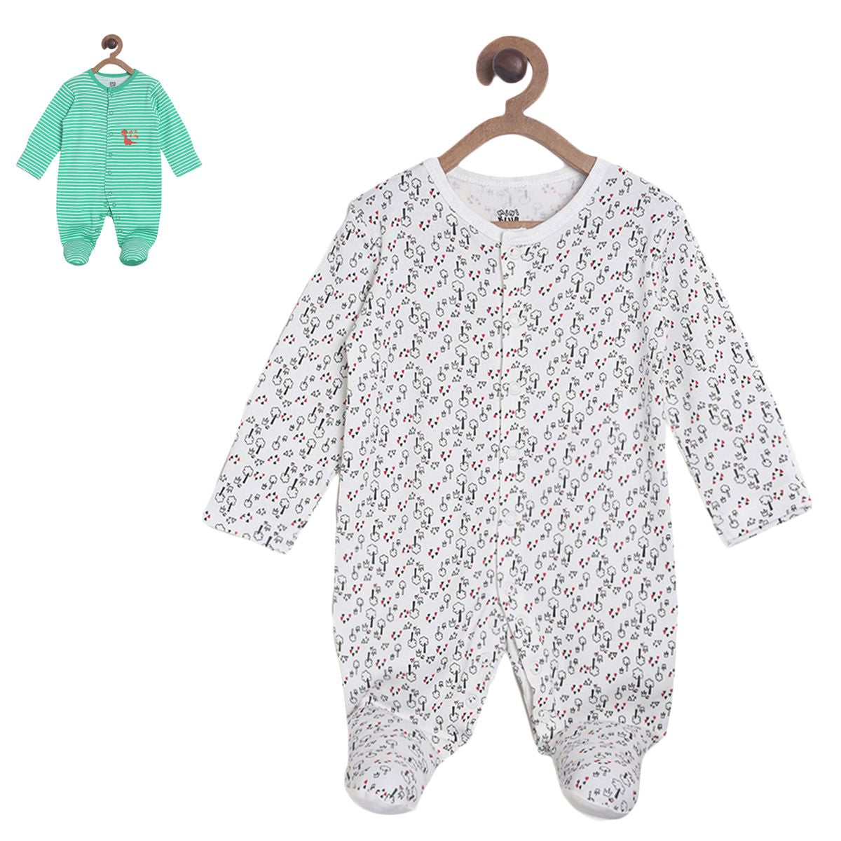 Multicolour Sleep Suit