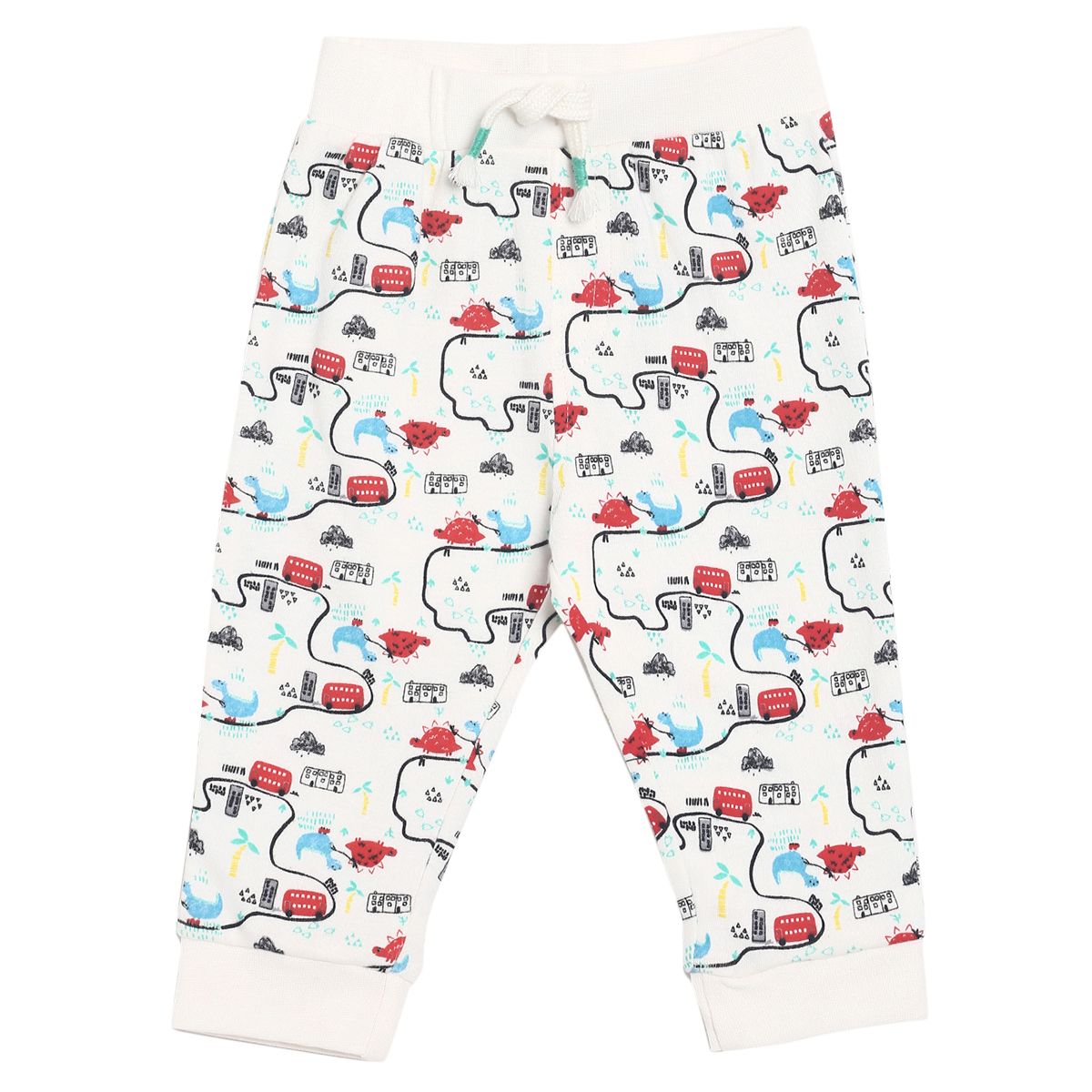 Multicolour T-Shirt Bottom