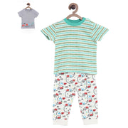 Multicolour T-Shirt Bottom