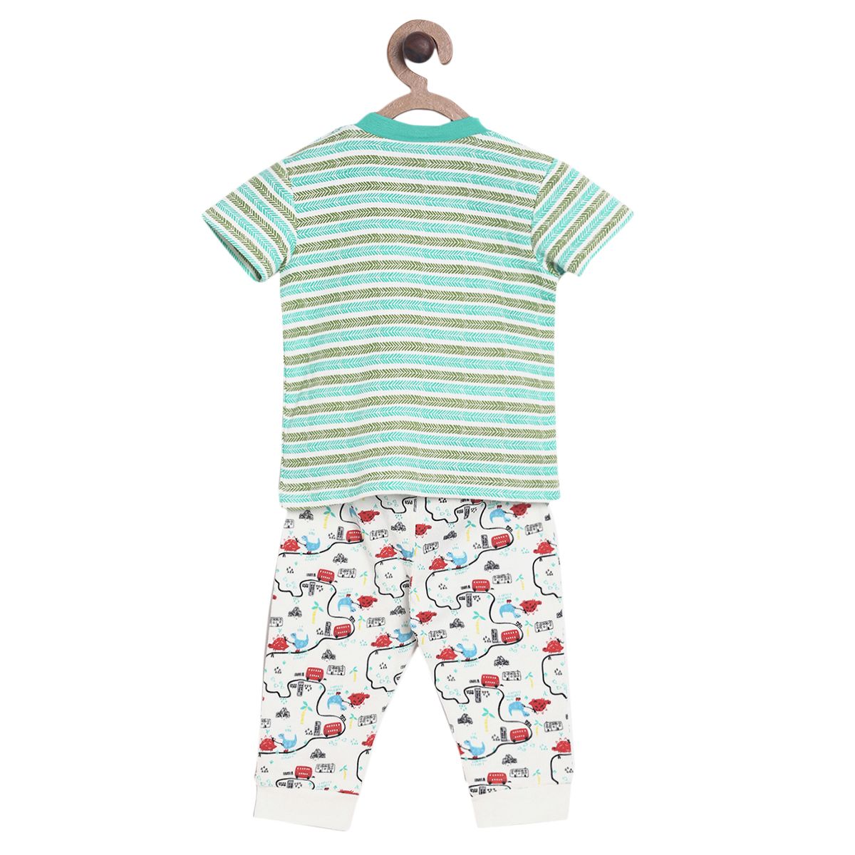 Multicolour T-Shirt Bottom