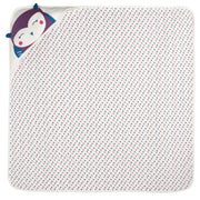 Baby Girls Owl Hooded Cotton Baby Blanket