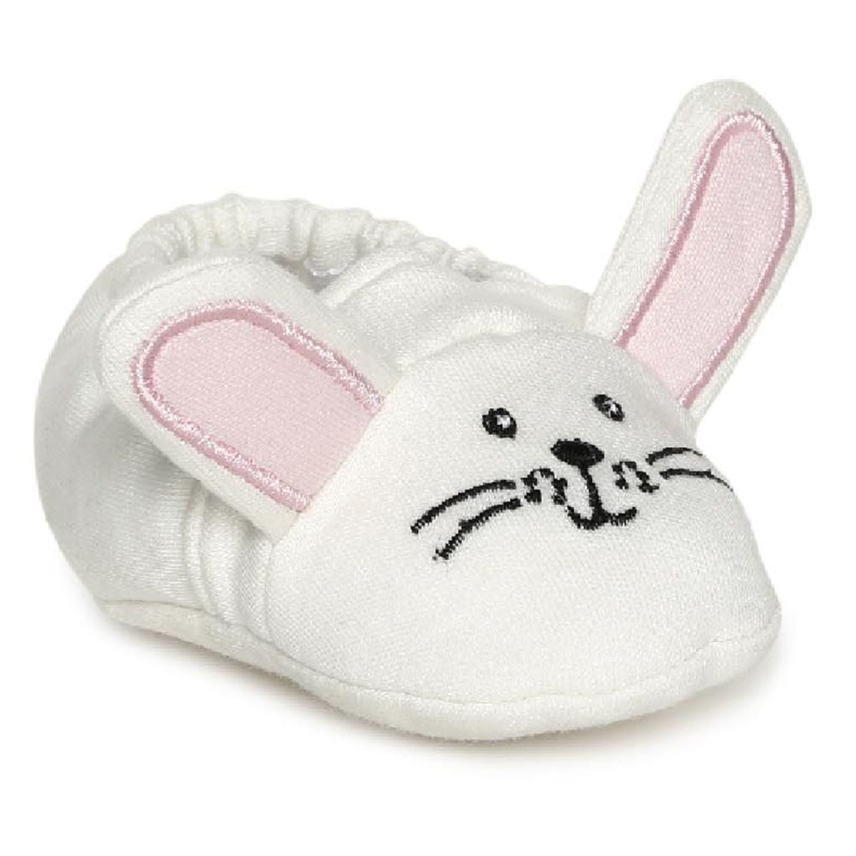 Baby Girls Bunny Face Soft Booties