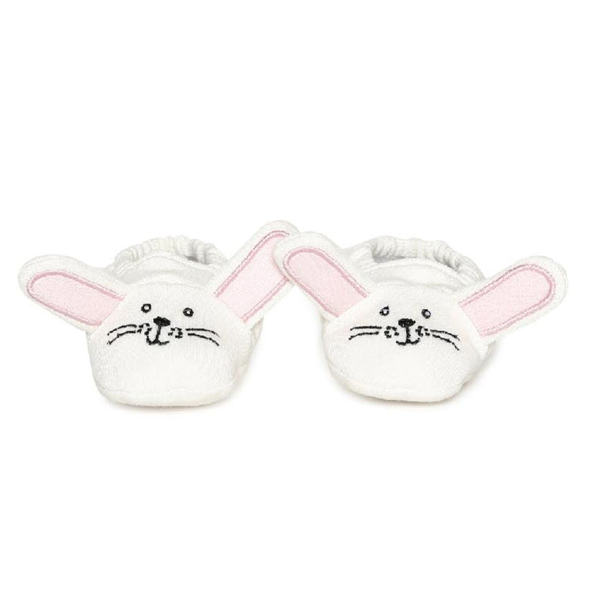 Baby Girls Bunny Face Soft Booties