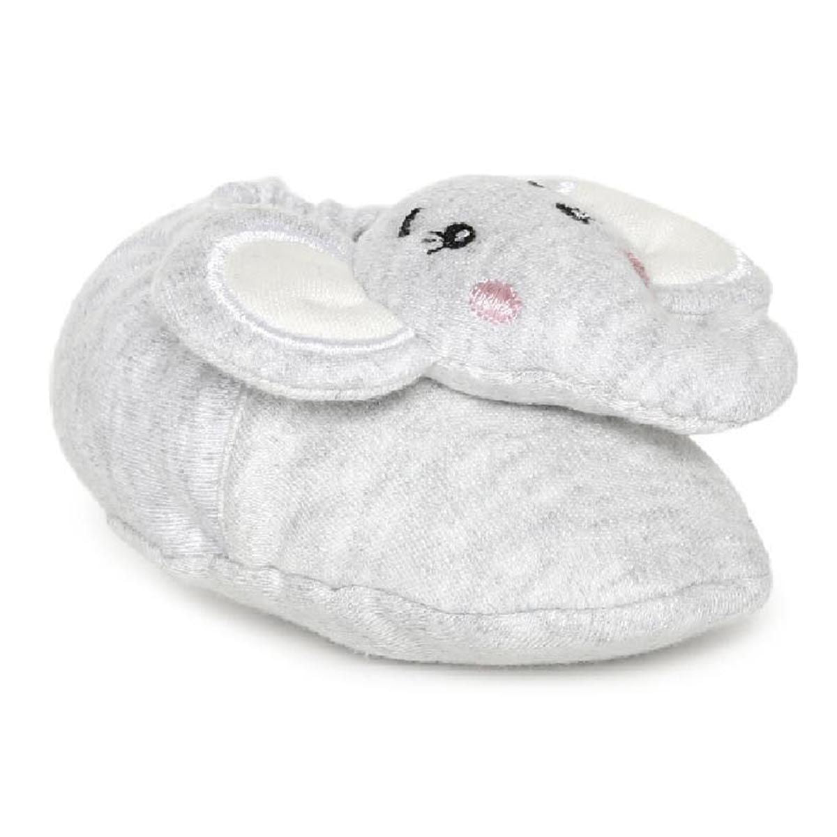 Baby Girls Mouse Face Soft Booties