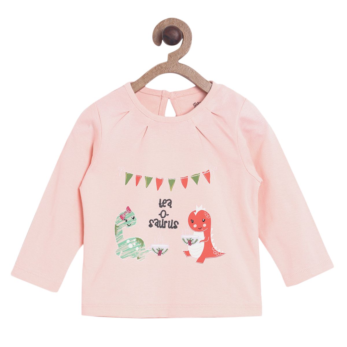 Pack of 2 top and bottom set - baby pink & red for 0-3 Months