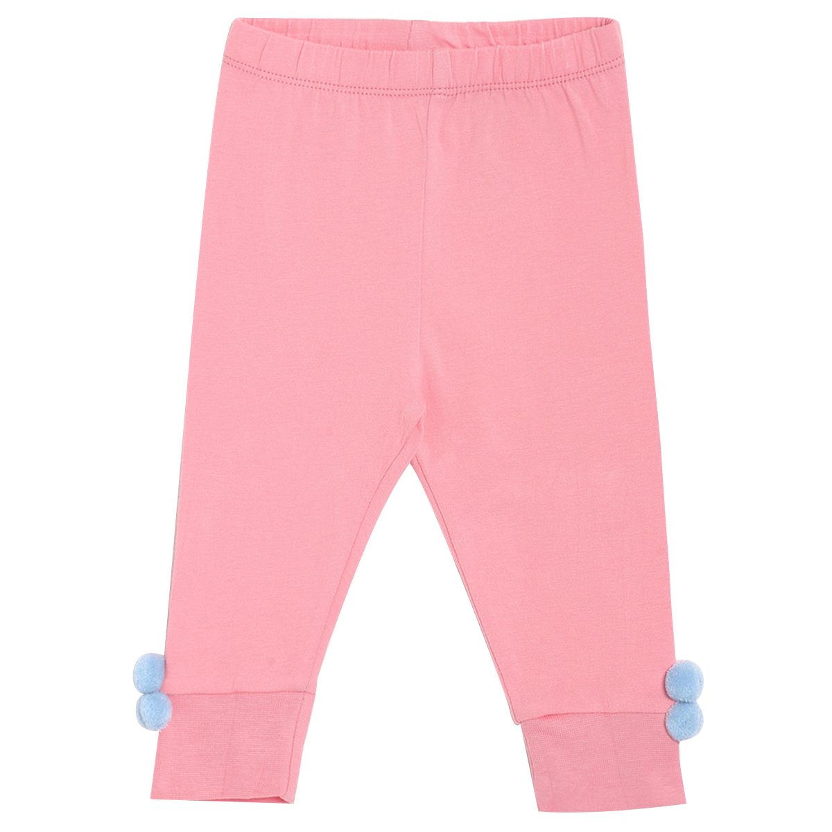 Pack of 2 top and bottom set - light blue & pink for 0-3 Months