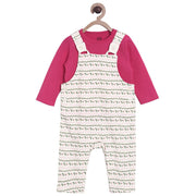 Multicolour Dungaree Set