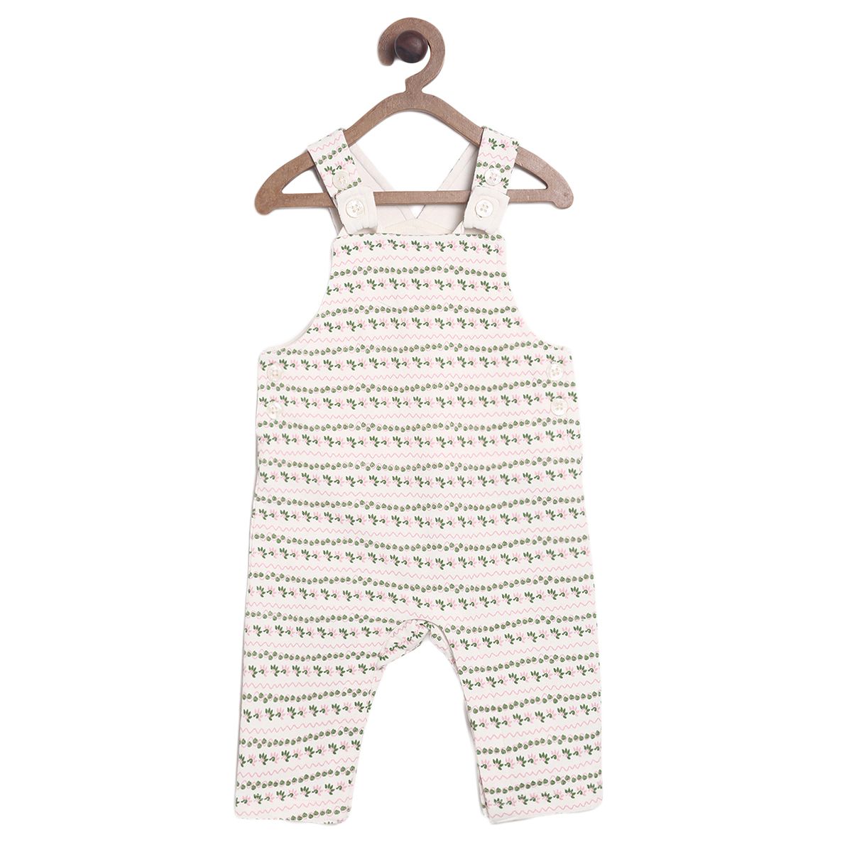 Multicolour Dungaree Set