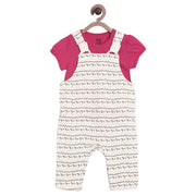 Multicolour Dungaree Set