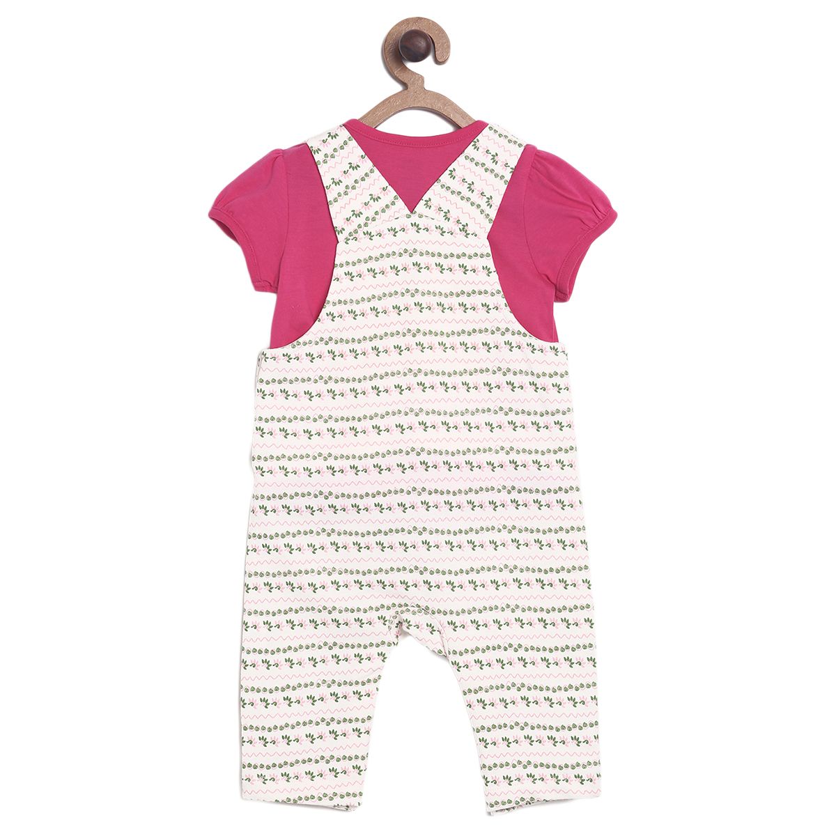 Multicolour Dungaree Set