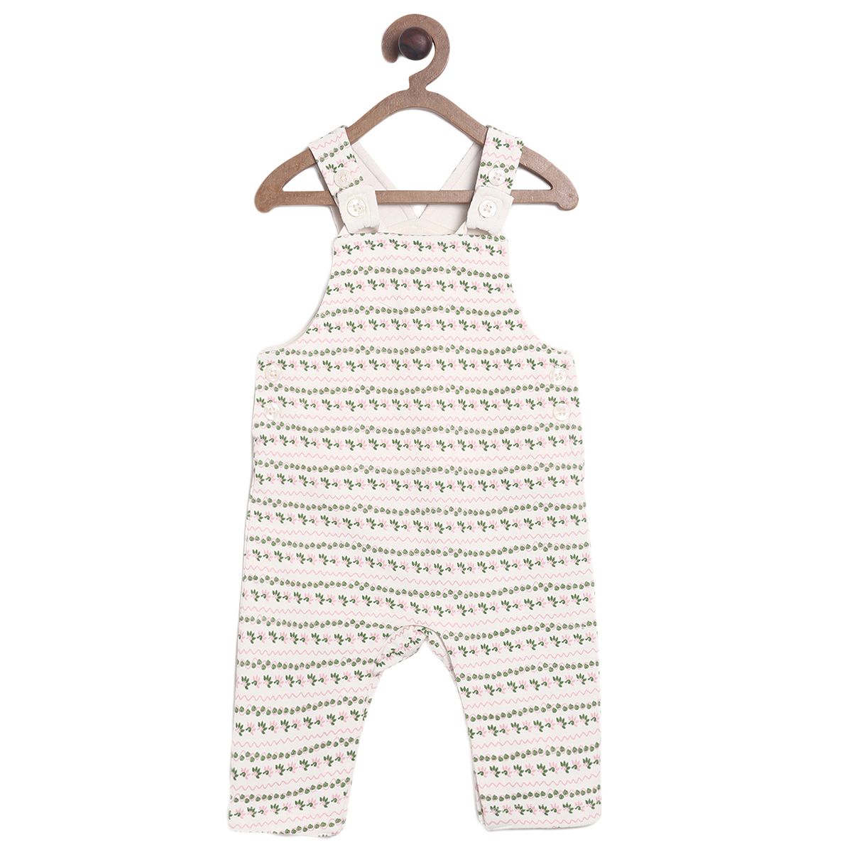 Multicolour Dungaree Set
