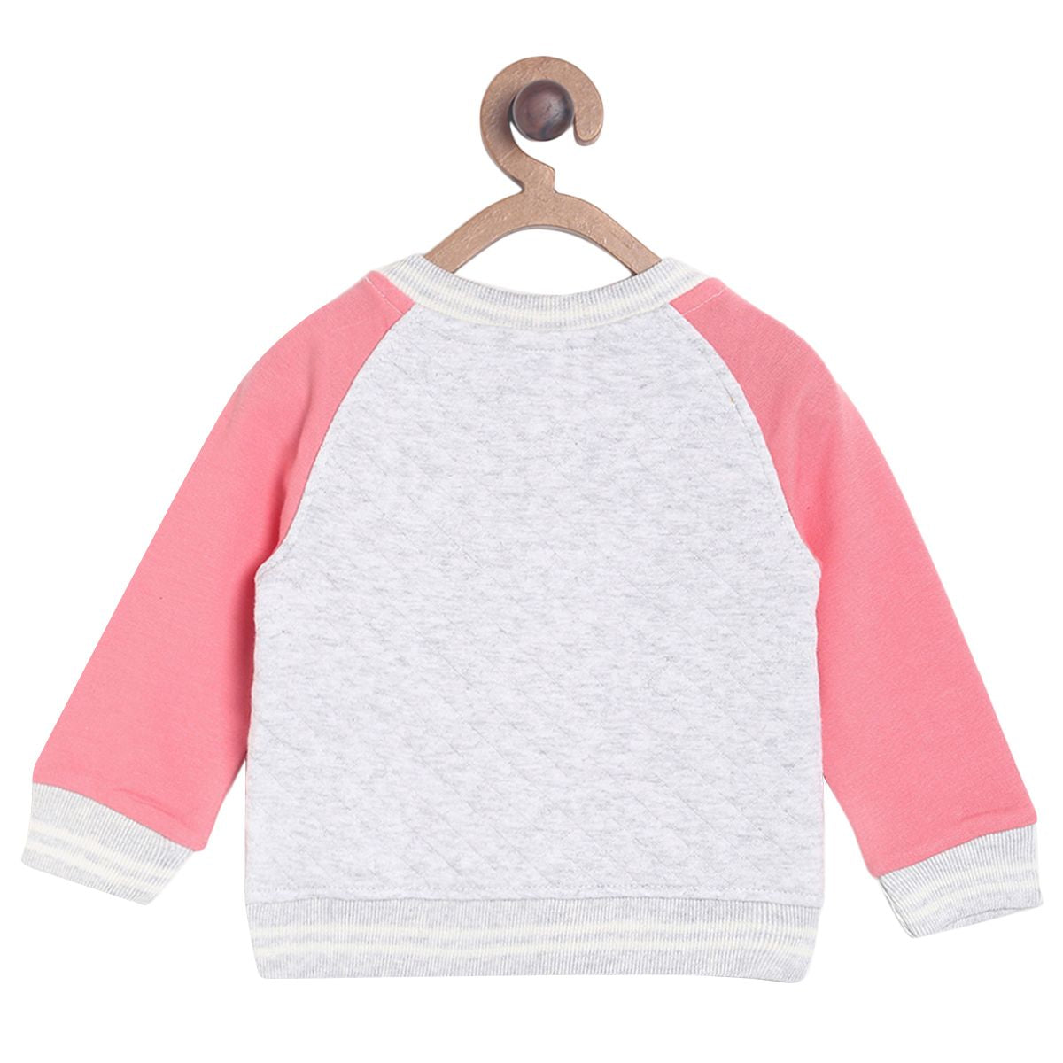 Pack of 1 quilted jacket - marl for 0-3 Months