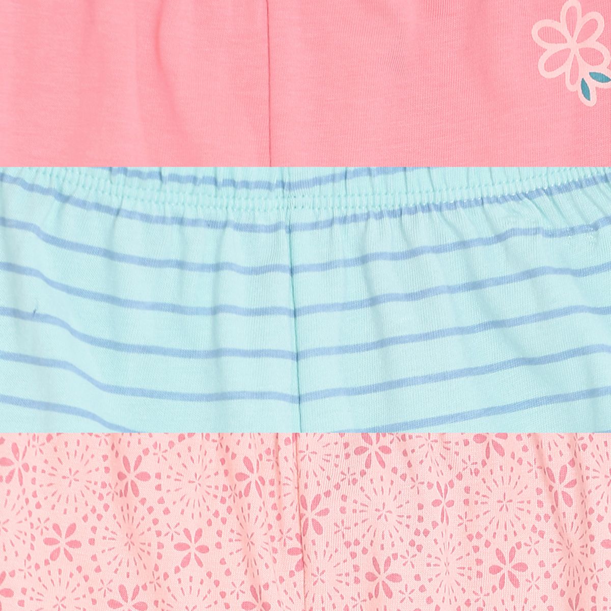 Multicolour Knit Bottom