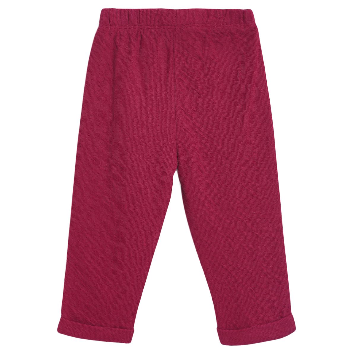 Pack of 1 girls capri - pink for 0-3 Months