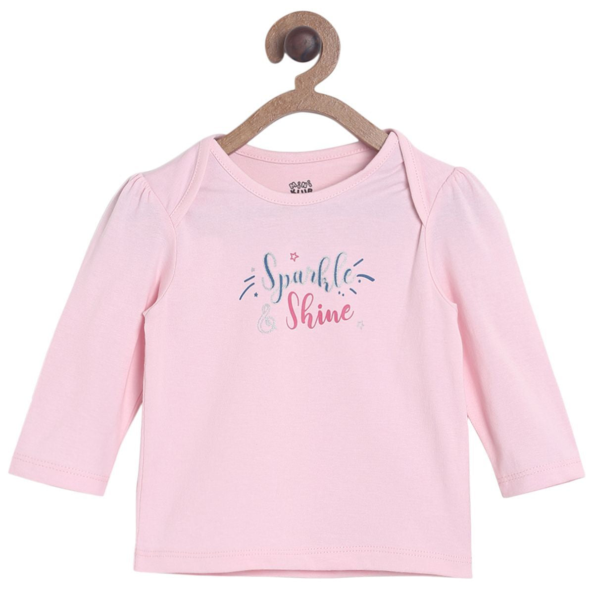Baby Girls Animal Print and Striped T-Shirt Pack of 3, Pink and White