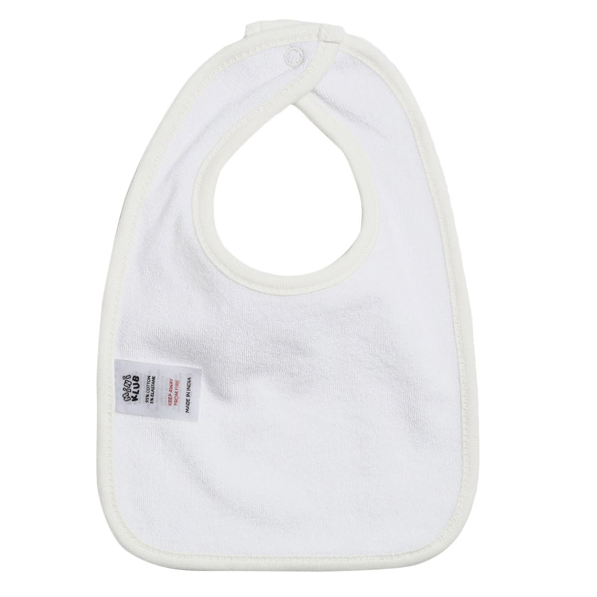 Baby Unisex Printed Cotton Feeding Bib