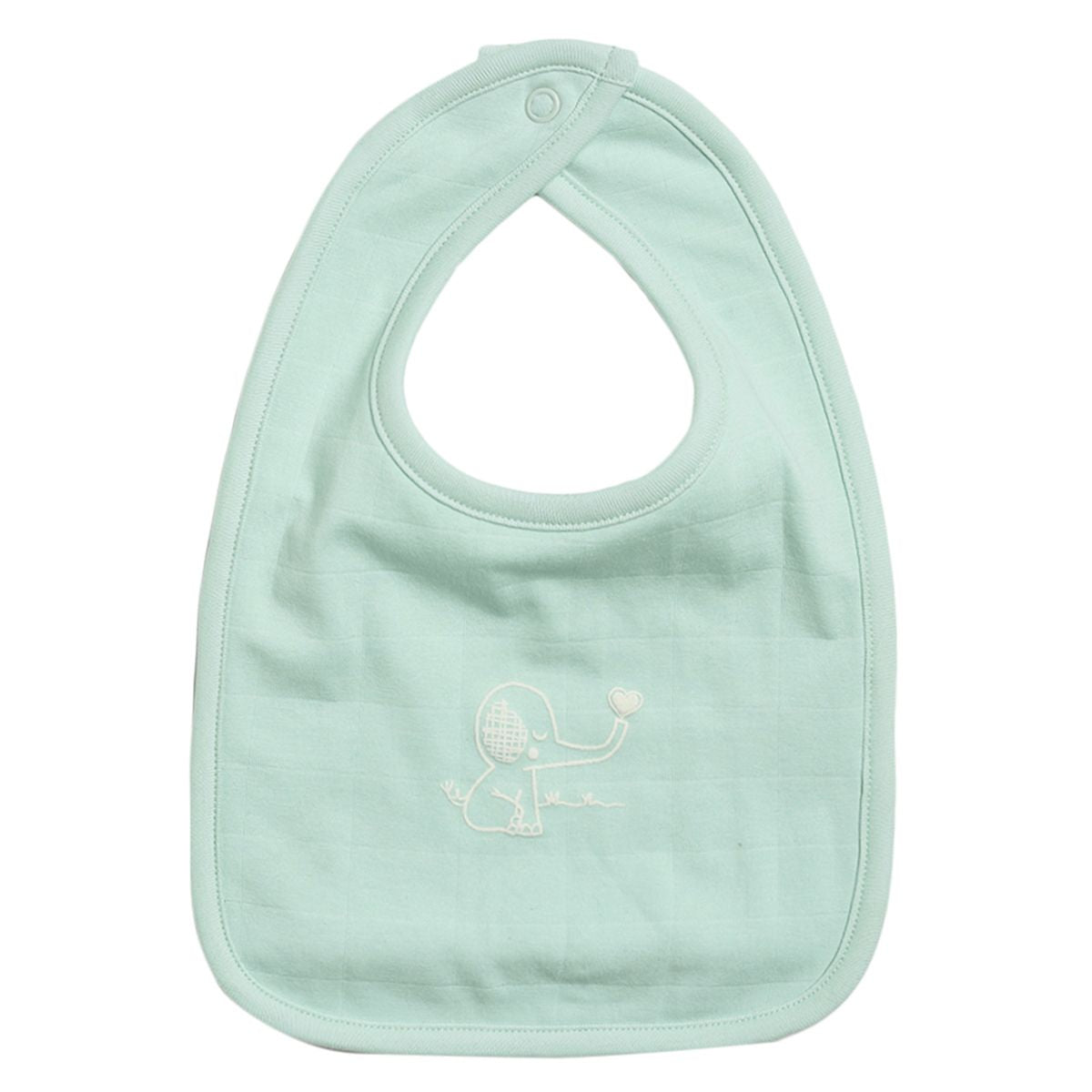 Baby Unisex Printed Cotton Feeding Bib