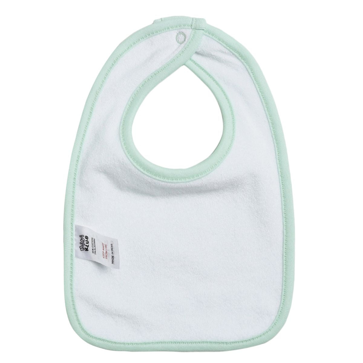 Baby Unisex Printed Cotton Feeding Bib