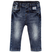 Mid Wash Denim Pant
