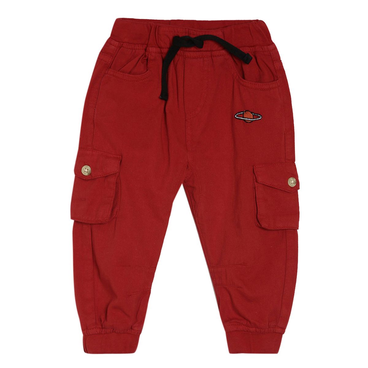 Red Woven Pant