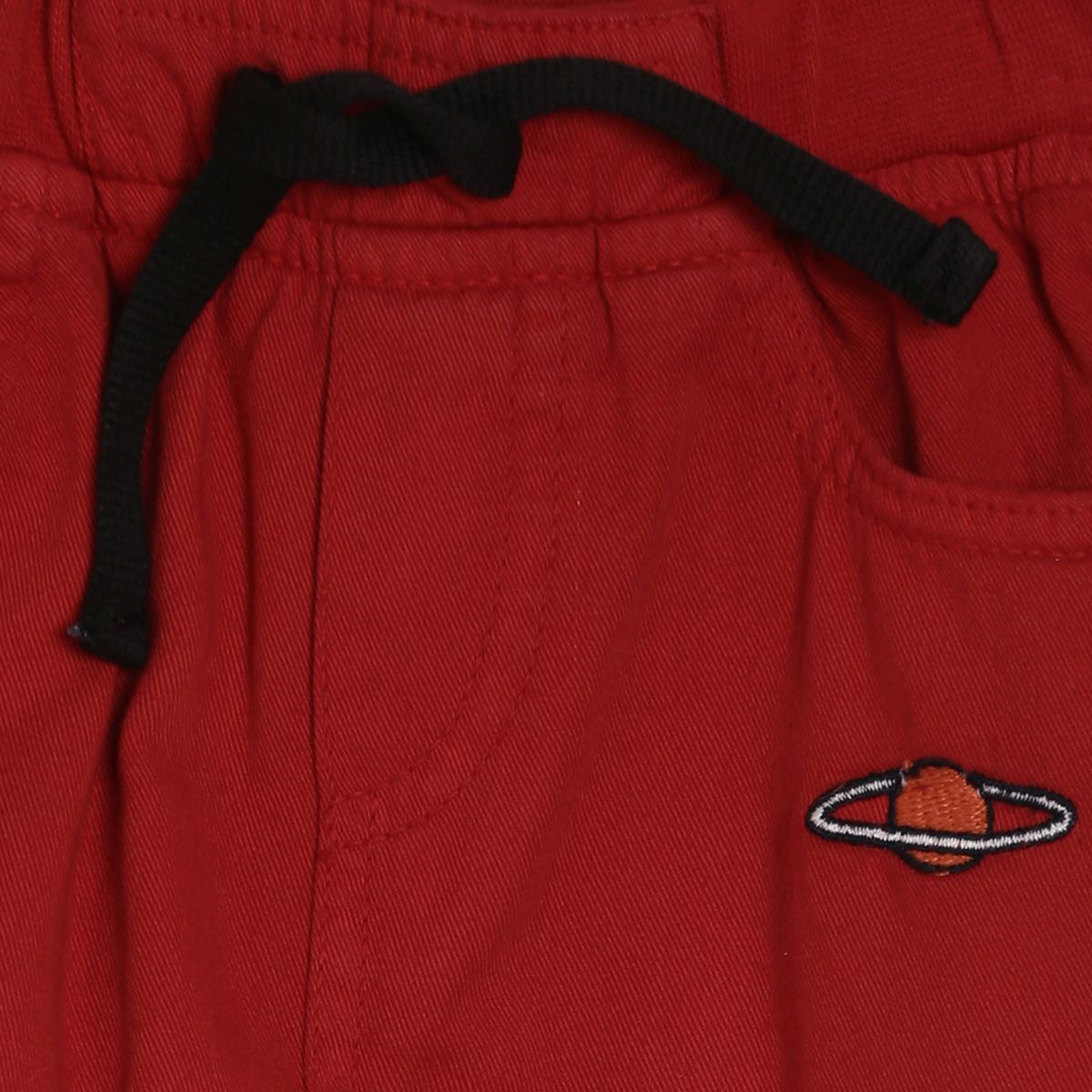 Red Woven Pant