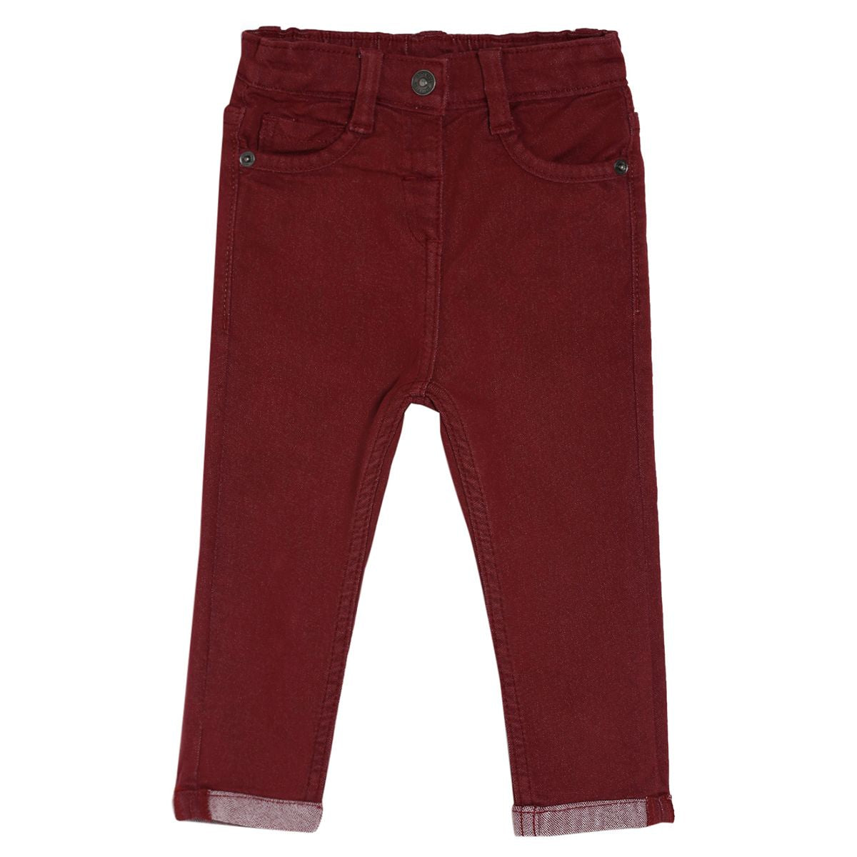 Peach Pink Denim Pant