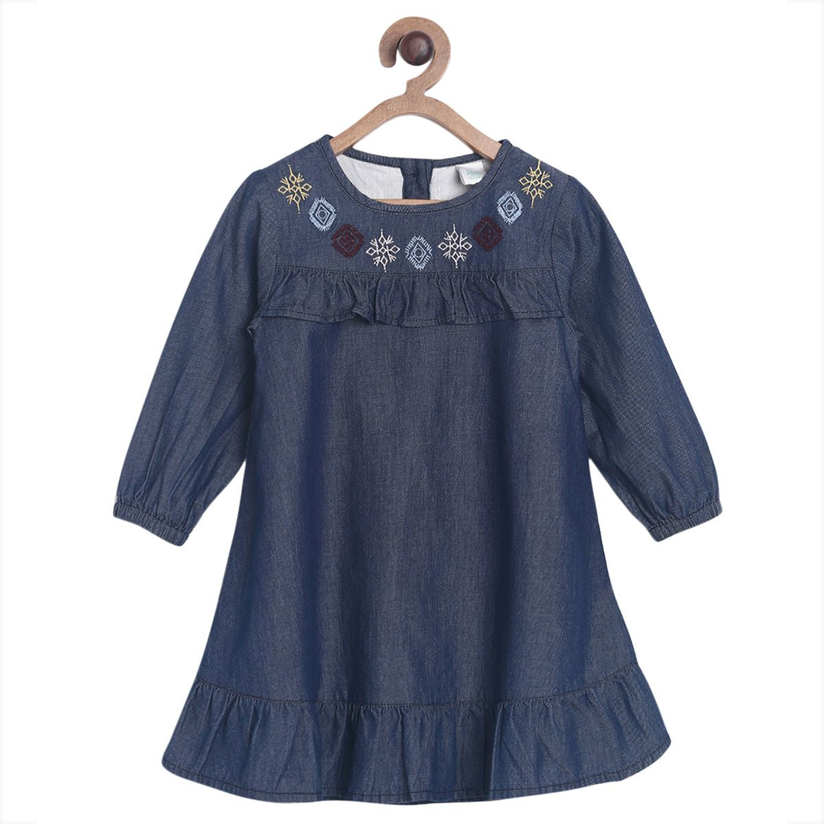 Navy Dress/Pinny