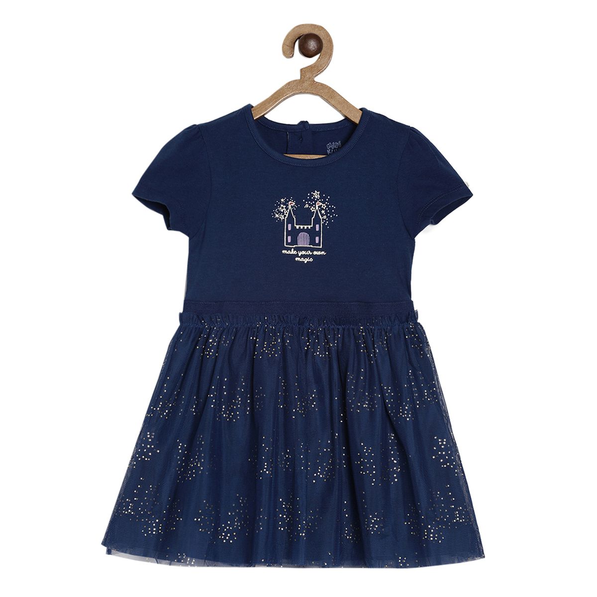 Navy Dress Pinny