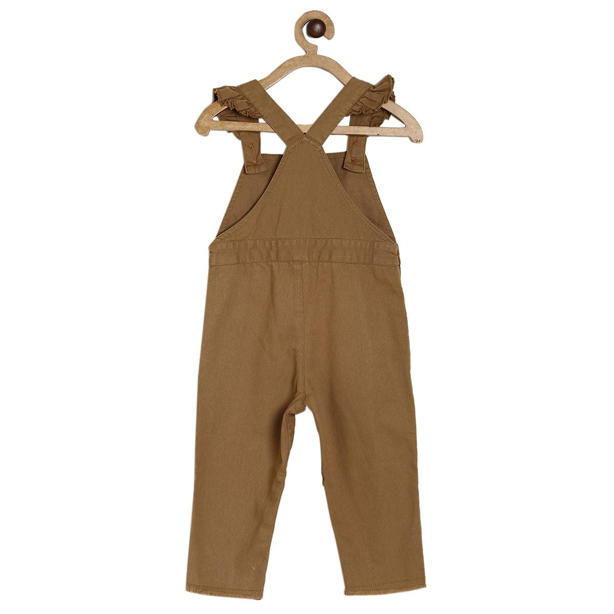 Khaki Dungaree Set