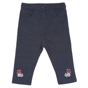 Dark Blue Knit Pant