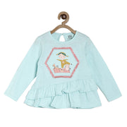 Turq Knit Top