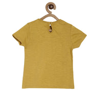 Mustard Knit Top