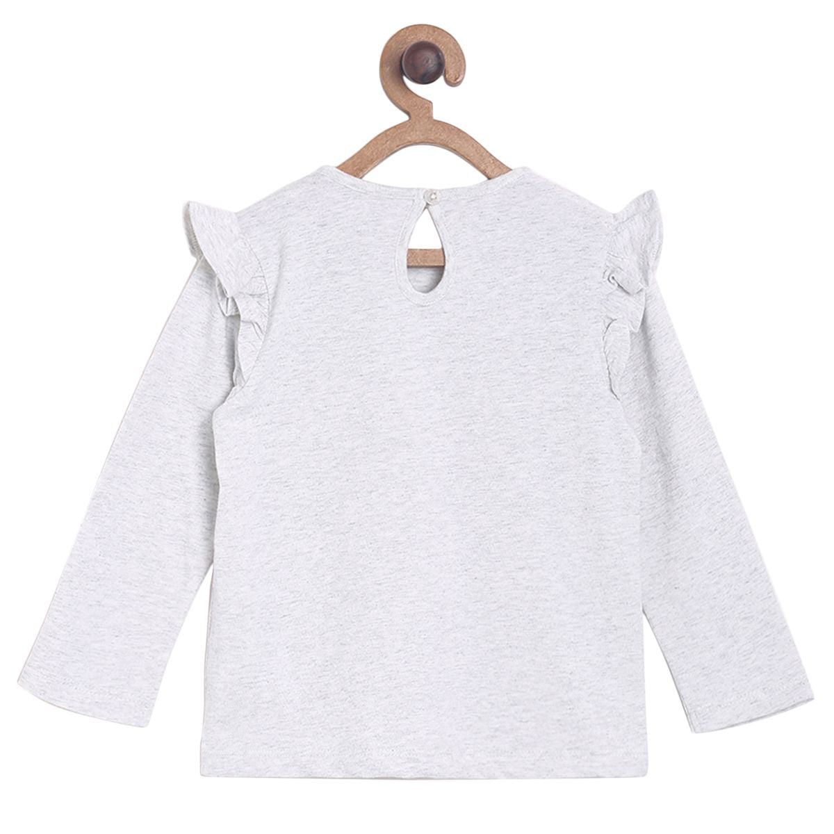 Grey Knit Top